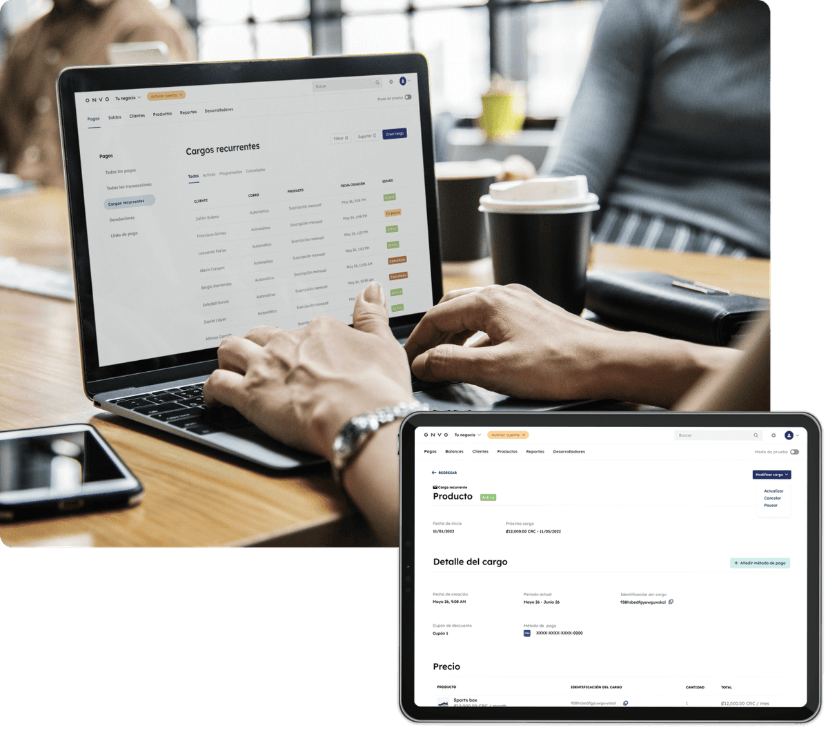 Plataforma para recibir pagos en línea