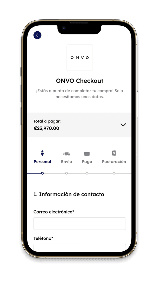Recibir pagos en línea